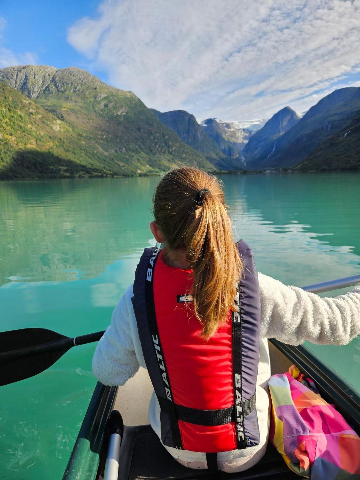 Villa Trollbu Aabrekk Gard Briksdalsbre Esterno foto