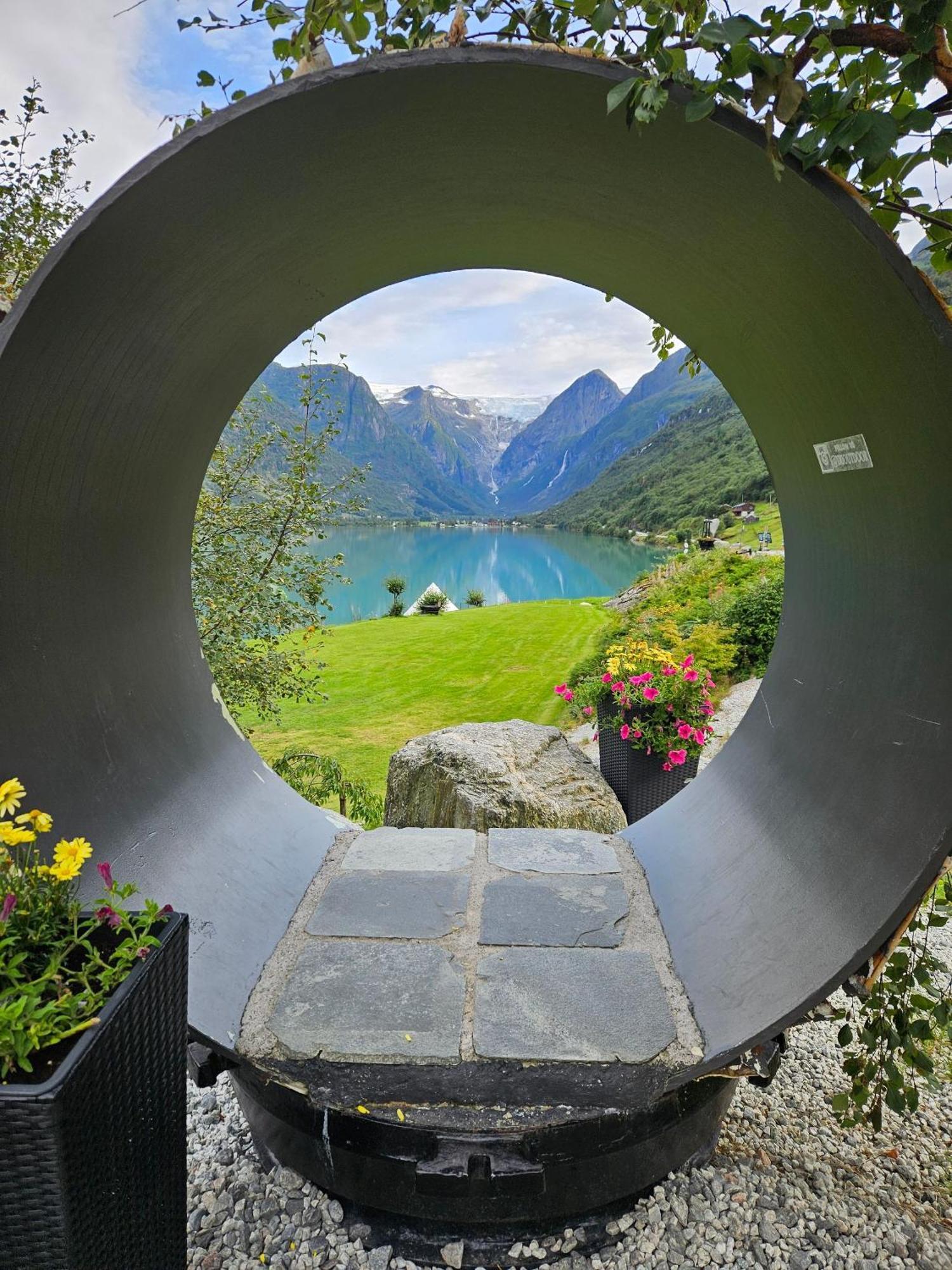 Villa Trollbu Aabrekk Gard Briksdalsbre Esterno foto