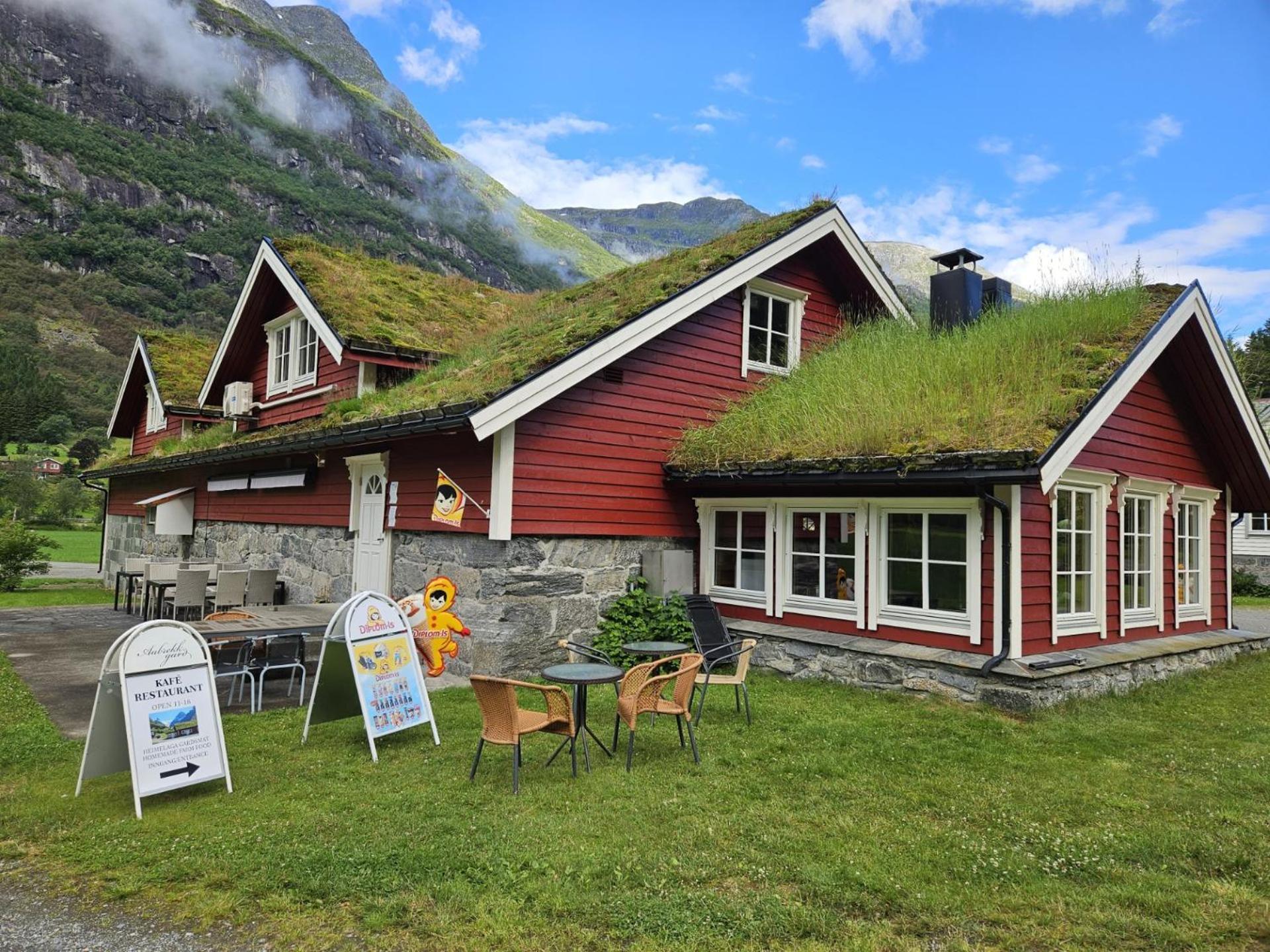 Villa Trollbu Aabrekk Gard Briksdalsbre Esterno foto
