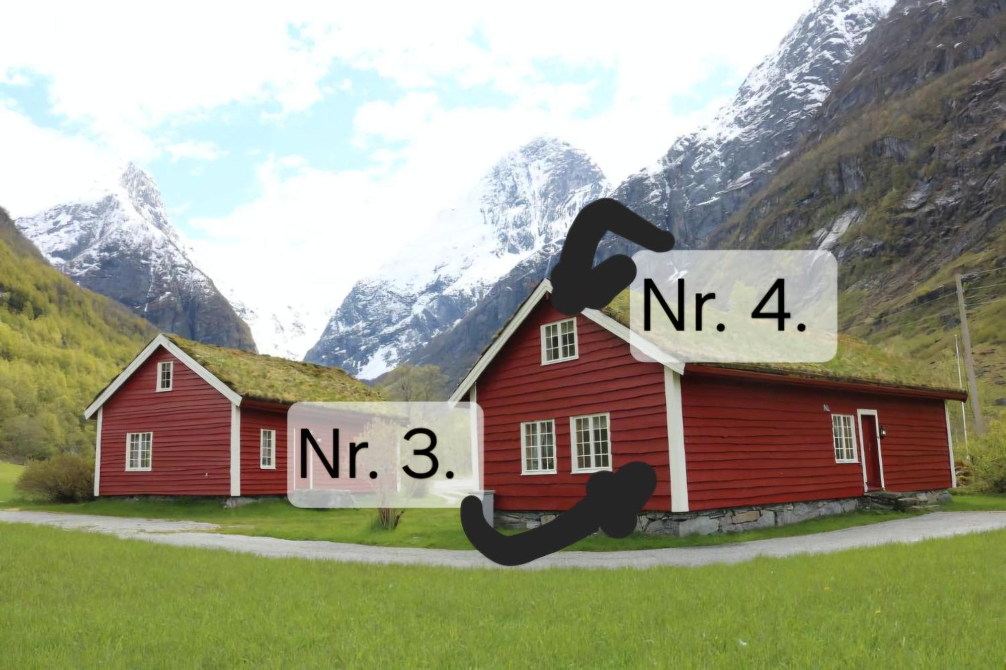 Villa Trollbu Aabrekk Gard Briksdalsbre Esterno foto