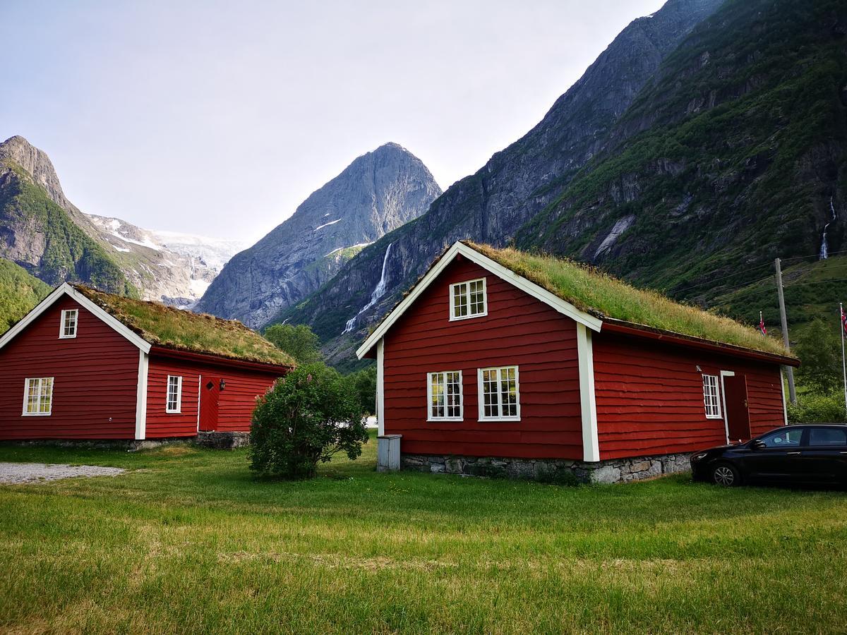 Villa Trollbu Aabrekk Gard Briksdalsbre Esterno foto